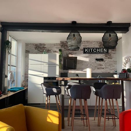 La Loge Des Artistes Lägenhet Honfleur Exteriör bild