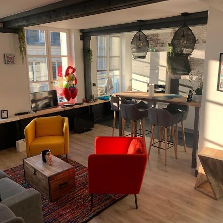 La Loge Des Artistes Lägenhet Honfleur Exteriör bild