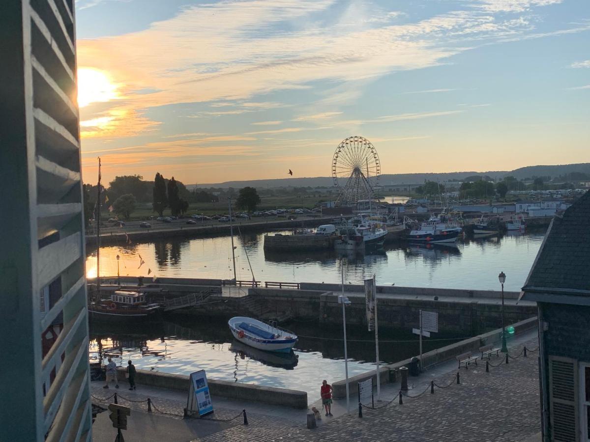 La Loge Des Artistes Lägenhet Honfleur Exteriör bild