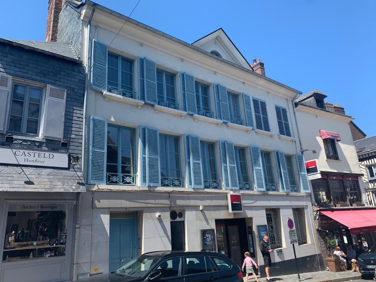 La Loge Des Artistes Lägenhet Honfleur Exteriör bild